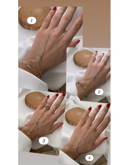 14k juping özel seri şahmeran bileklikler