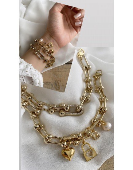 tiffany zirkon charm tasarım bileklikler