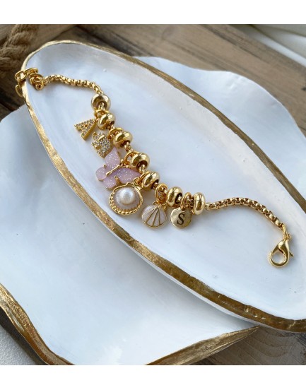 6 charm tasarım pandora bileklik