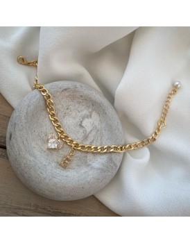 swarovski kalp zirkon harf inci sarkıt halhal