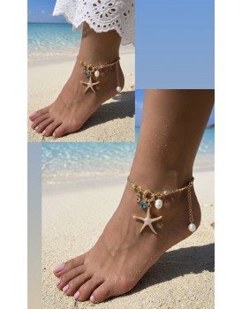 gemici kilit özel tasarım petek zincir mine sedefli deniz yıldızı özel tasarım halhal