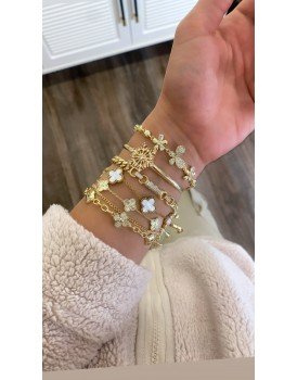 14k juping zirkon özel seri bilekler