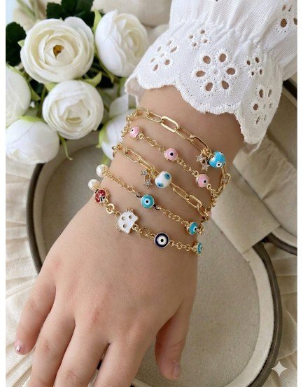 14k kuyumcu model özel tasarım ayarlı çocuk künyeleri